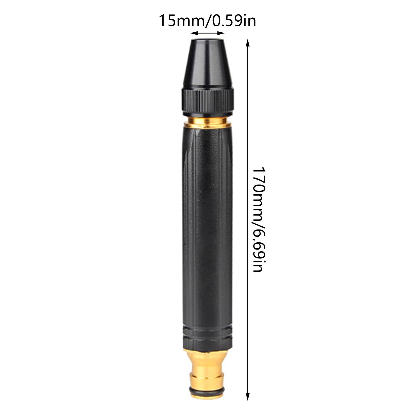 High-pressure Metal Brass Adjustable Nozzle Water Spray (IMPORTED)