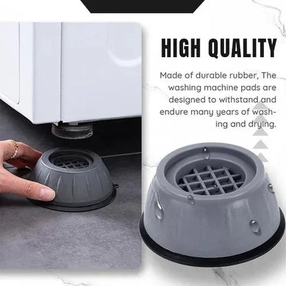 Anti-Vibration Machine Support Pads(Pack of 4)
