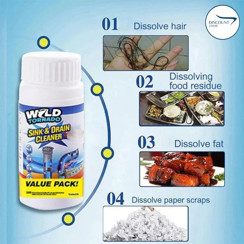 Powerful Sink & Drain Cleaning Deodorant