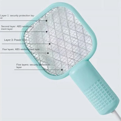 Mini USB Portable Electric Mosquito Racket with UV Light