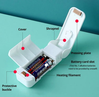 USB Rechargeable Portable Mini Heat Sealing Machine